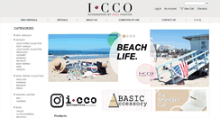 Desktop Screenshot of iccowholesale.com